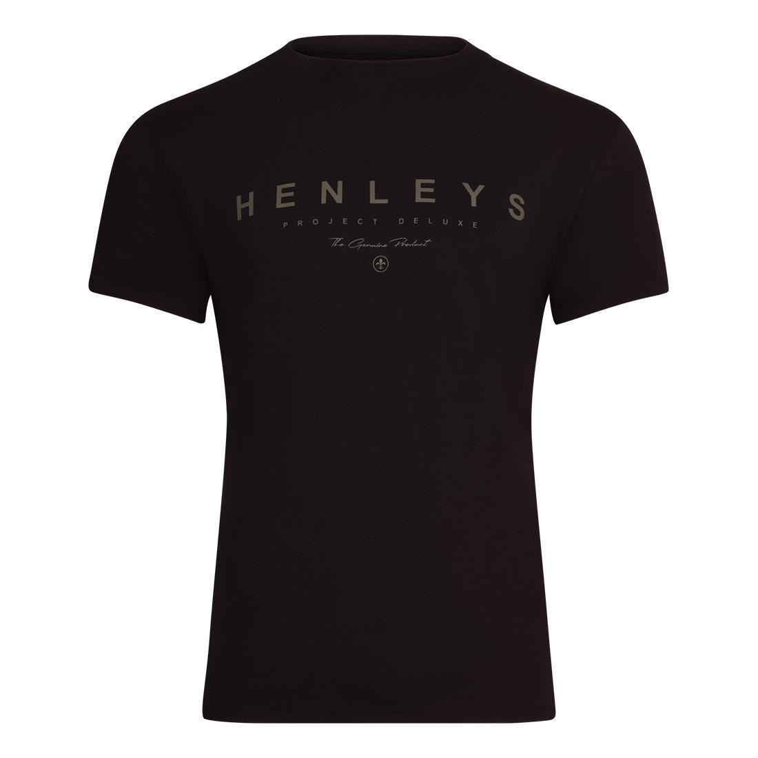 Henleys 3 Pack Mens Original Classic Tee Crew Neck T Shirt Classic Logo Men's Multipack Tees