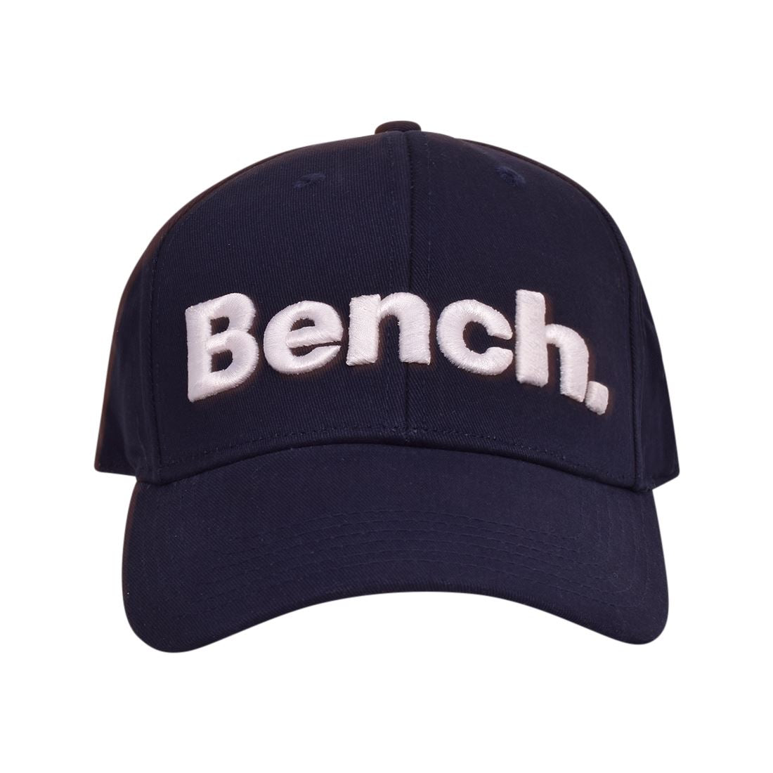 Unisex Bench Embroidered Baseball Cap Adjustable Hook And Loop Back Strap Cotton