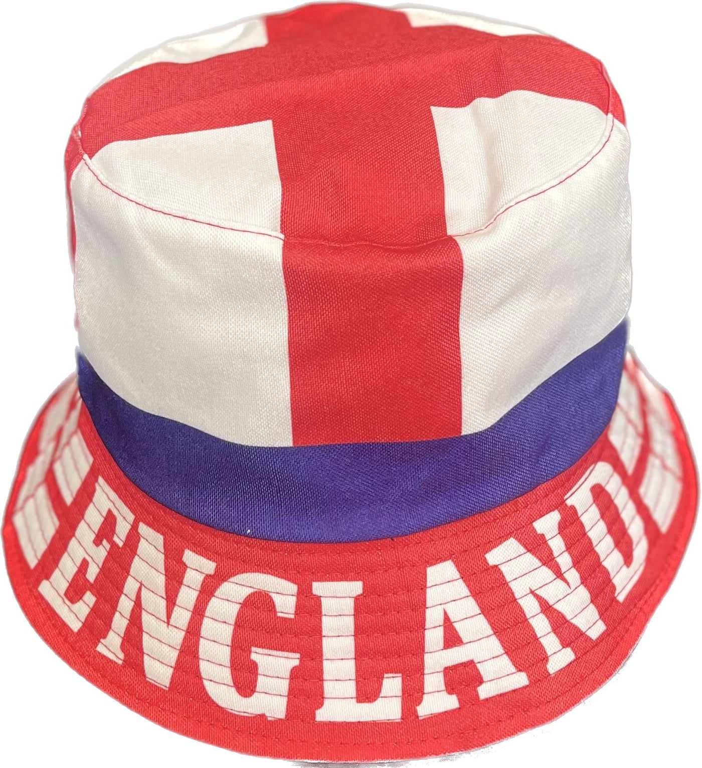 England Euro 2024 Bucket Hat St George Cross Flag Football Sun Hat UV Protection Reversible Fisherman Euros