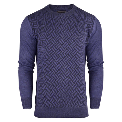 Mens Classic Crew Neck Jumper Long Sleeve Pullover Soft Warm Round Neck Winter Knitwear Charcoal Navy Blue Brown  M L XL XXL