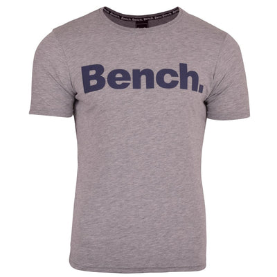 Bench Mens Shorts Sleeve Logo Crew Neck Cotton T Shirt Tee Top